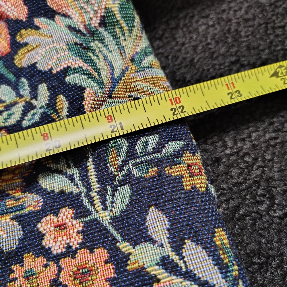 Fried Waters Textured Floral Bomber Jacket. The Tapestry Edition Mens Medium New - Picture 6 of 8